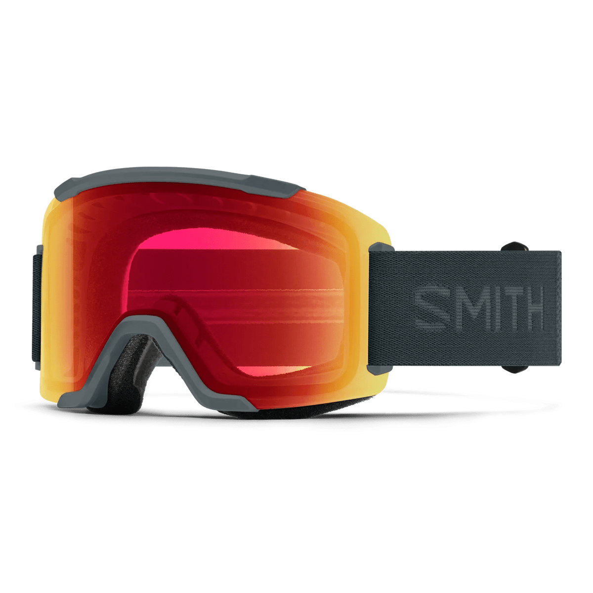 Smith 2027 Squad Goggle - Slate + ChromaPop Everyday Red Mirror - Switch Skate & Snow