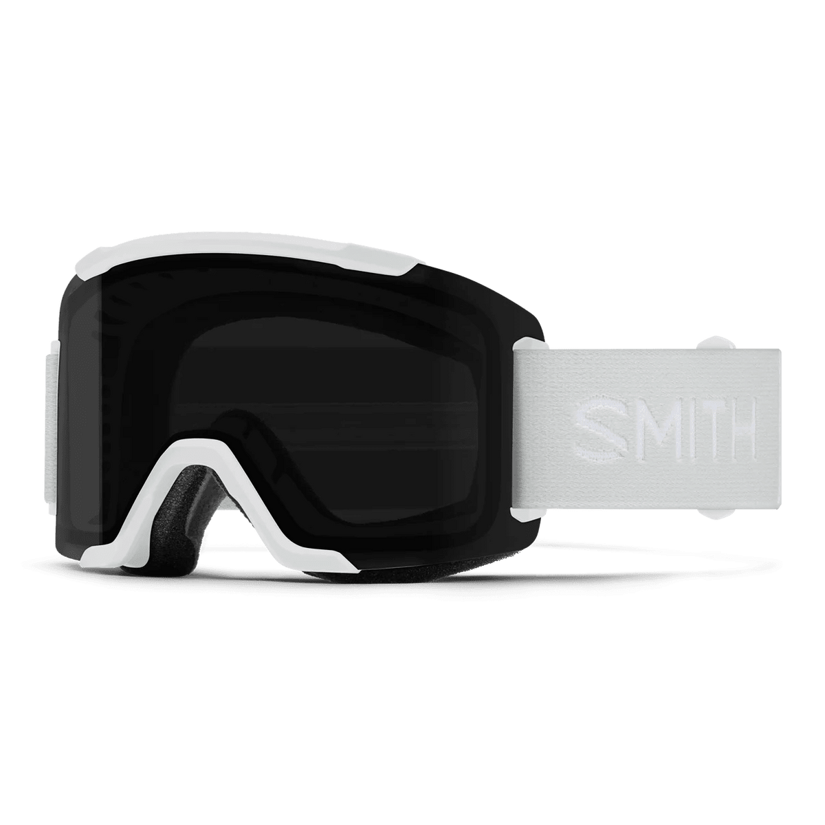 Smith 2027 Squad Goggle - White Vapor + ChromaPop Sun Black Mirror - Switch Skate & Snow
