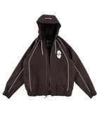 Souvenir 2027 Insulated Track Jacket - Cocoa - Switch Skate & Snow