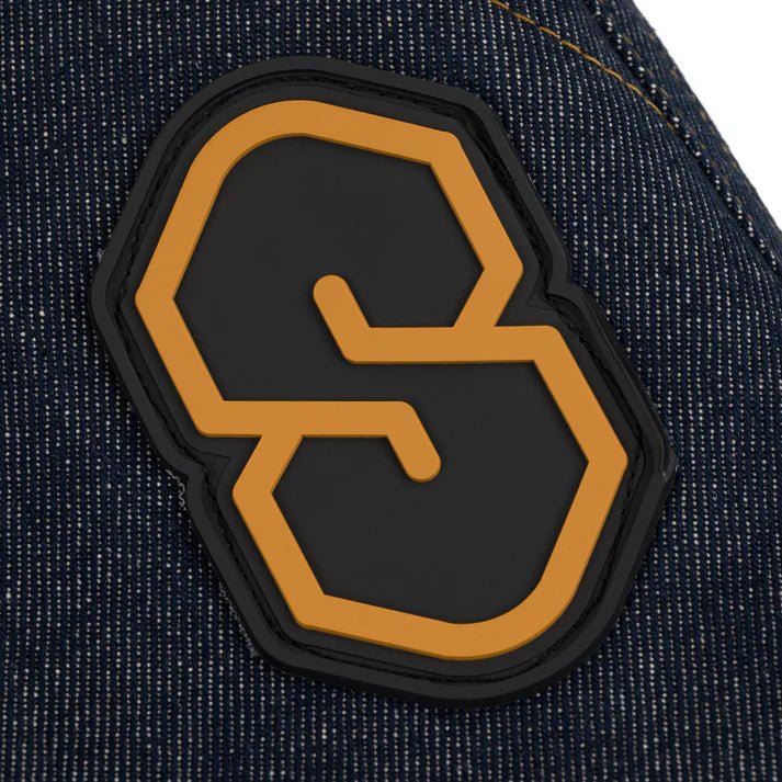 Souvenir 3 Ply Denim Snowboard Pants 2026 - Dark Denim Indigo - Switch Skate & Snow