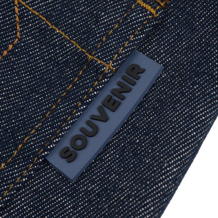 Souvenir 3 Ply Denim Snowboard Pants 2026 - Dark Denim Indigo - Switch Skate & Snow