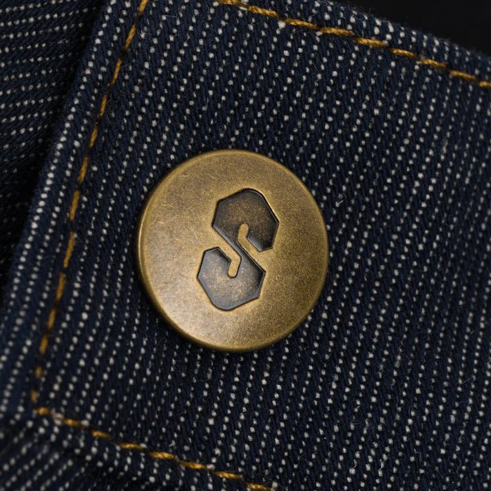 Souvenir 3 Ply Denim Snowboard Pants 2026 - Dark Denim Indigo - Switch Skate & Snow
