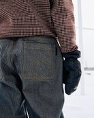 Souvenir 3 Ply Denim Snowboard Pants 2026 - Faded Grey - Switch Skate & Snow