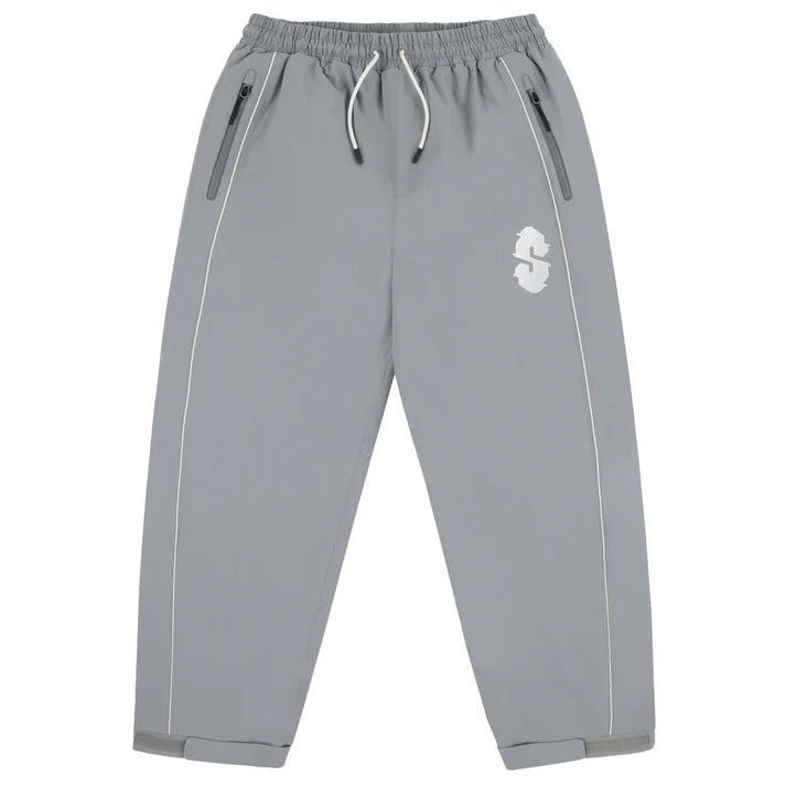 Souvenir Insulated Track Snowboard Pants 2026 - Cool Grey - Switch Skate & Snow
