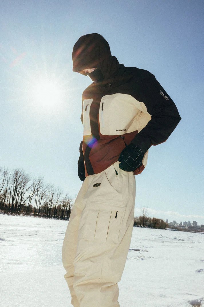 Souvenir S2000 Insulated Cargo Snowboard Pants 2026 - Putty - Switch Skate & Snow