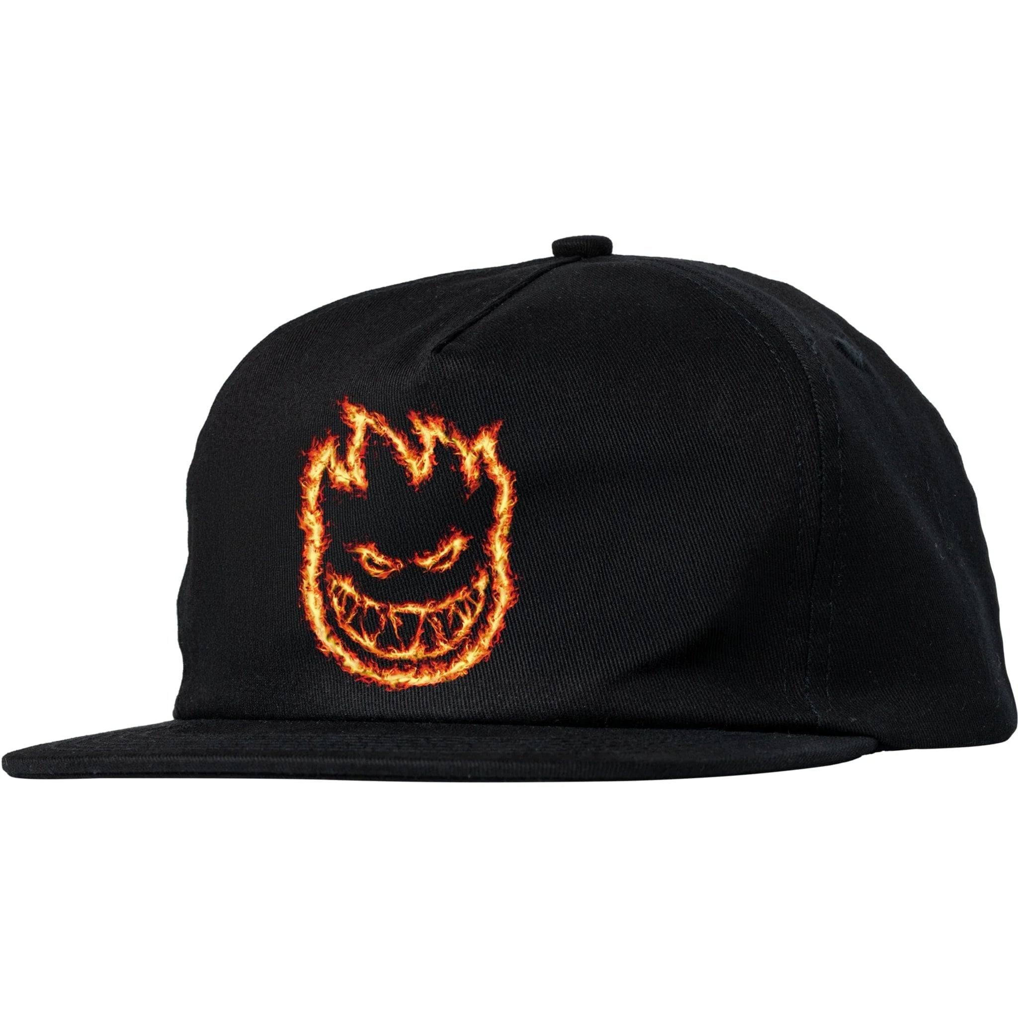Spitfire Charred Remains Snapback - Black - Switch Skate & Snow
