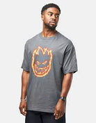 Spitfire Charred Remains T-Shirt - Charcoal - Switch Skate & Snow