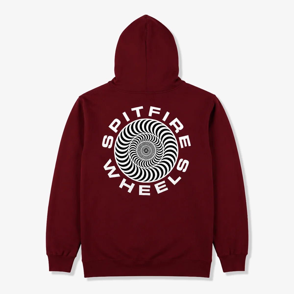 Spitfire Classic 87' Swirl Fill Hoodie - Maroon/White-Black - Switch Skate & Snow