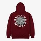 Spitfire Classic 87' Swirl Fill Hoodie - Maroon/White-Black - Switch Skate & Snow