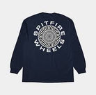 Spitfire Classic '87 Swirl Fill Longsleeve T-Shirt - Navy/White - Switch Skate & Snow