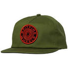 Spitfire Classic '87 Swirl Patch Snapback Hat - Olive - Red - Black - Switch Skate & Snow