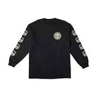Spitfire Deathmask Classic Longsleeve T-Shirt - Black/GITD - Switch Skate & Snow
