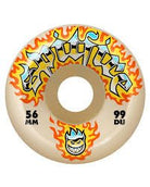 Spitfire F4 Chrome Venom Wheels - 56mm 99D - Switch Skate & Snow