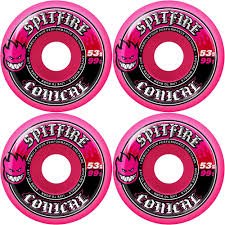 Spitfire F4 Conical Wheels - 53mm 99D - Pink - Switch Skate & Snow