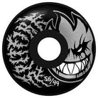 Spitfire F4 Deathmask II Bighead Radial Full Wheels - 56mm 99D - Black - Switch Skate & Snow