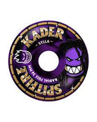 Spitfire F4 Kader Rolly Radial Full Wheels - 56mm 99D - Black/Purple Swirl - Switch Skate & Snow