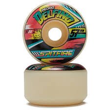 Spitfire F4 Pedro Delfino Turbo Radial Wheels - 57mm 97D - Switch Skate & Snow
