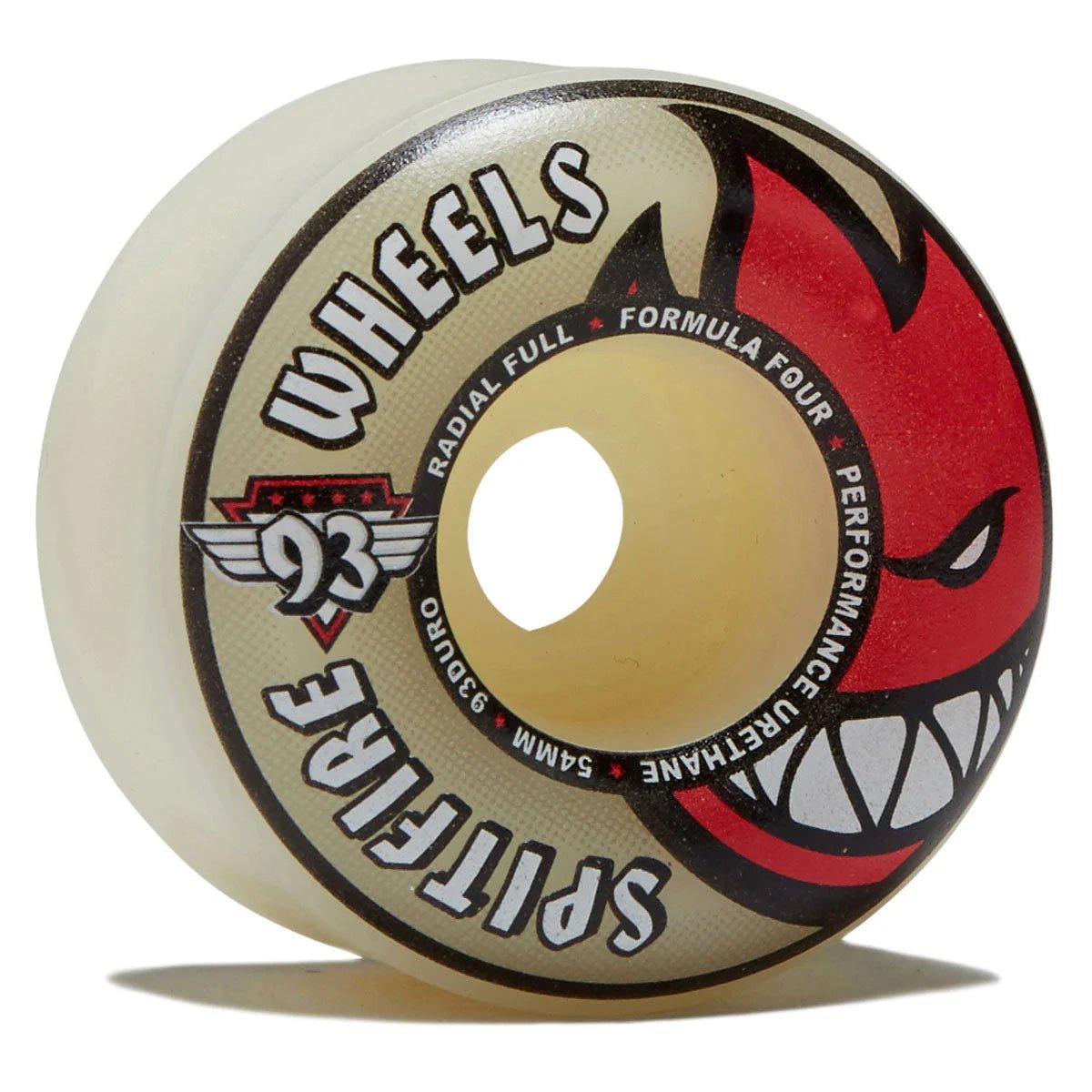 Spitfire F4 Radial Full Wheels - 54mm 93D - Switch Skate & Snow