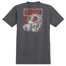 Spitfire Gas Mask T-Shirt - Charcoal/Multi - Switch Skate & Snow