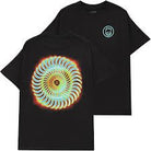 Spitfire Radioactive Classic Swirl T-Shirt - Black - Switch Skate & Snow