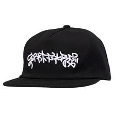 Spitfire Savie II 5 Panel Snapback Hat - Black/White - Switch Skate & Snow