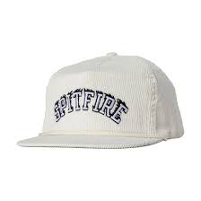 Spitfire Team Bighead Script Snapback - White - Switch Skate & Snow
