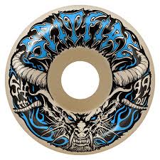 Spitfire Team Demon Redux F4 Conical Full Wheels - 54mm 99D - Switch Skate & Snow