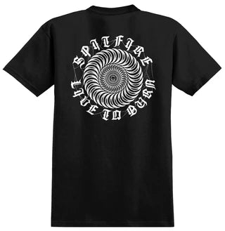 Spitfire Web Classic T-Shirt - Black - Switch Skate & Snow