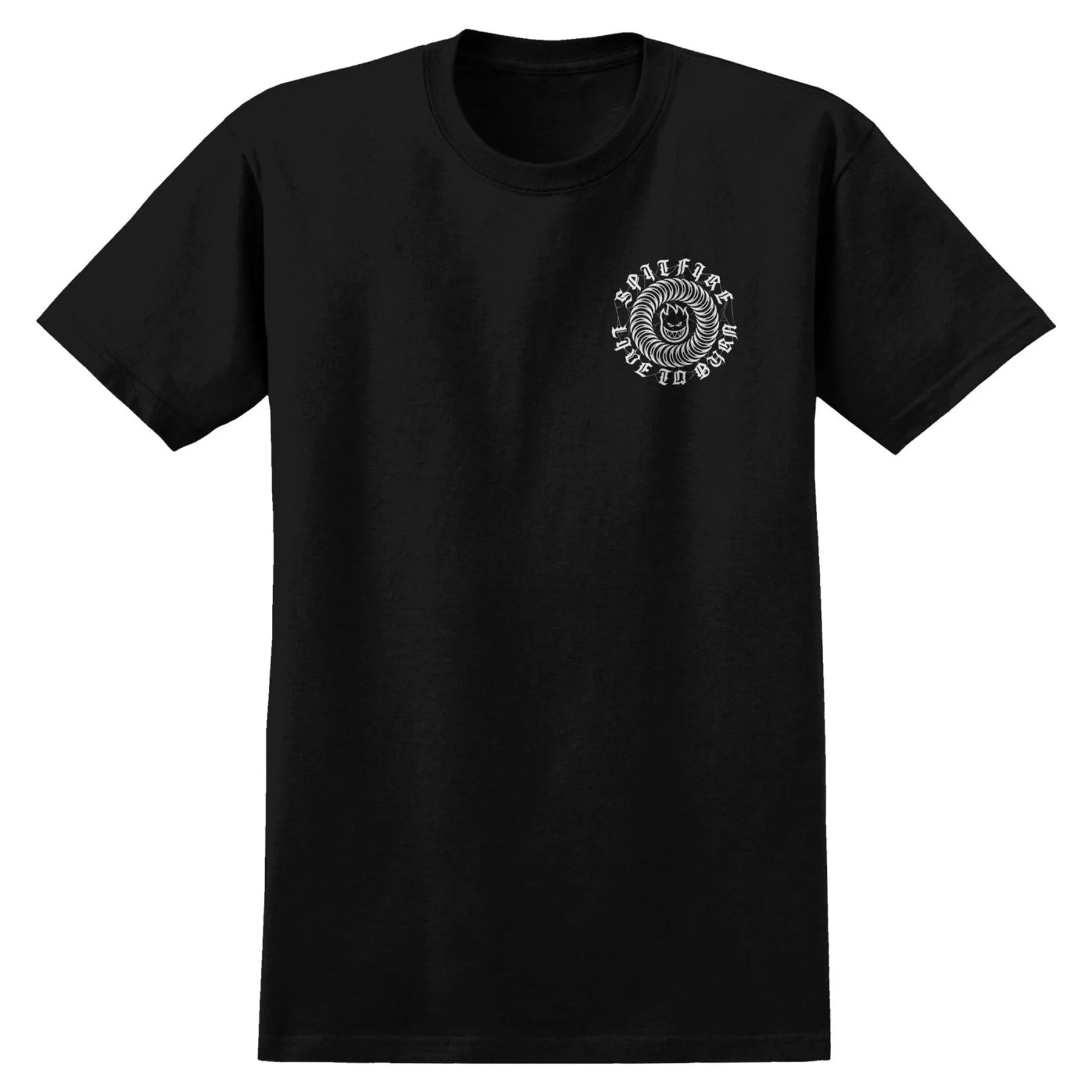 Spitfire Web Classic T-Shirt - Black - Switch Skate & Snow