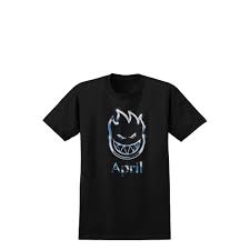 Spitfire X April Chrome Bighead Premium T-Shirt - Black - Switch Skate & Snow