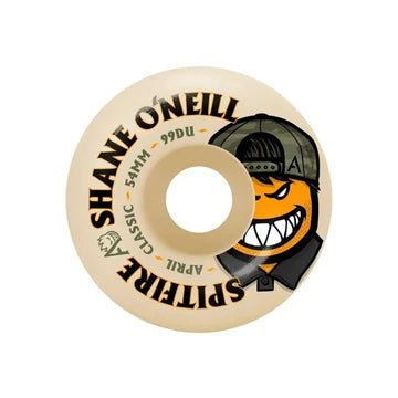 Spitfire X April F4 Shane Classic Wheels - 54mm 99D - Switch Skate & Snow