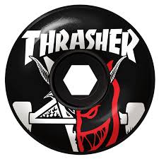 Spitfire X Thrasher Thrash & Burn Classic Full Wheels - 56mm 80HD - Switch Skate & Snow