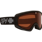 Spy 2027 Crusher Elite Eco Goggle - Matte Black/LL Persimmon - Switch Skate & Snow