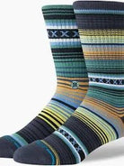 Stance Curren Crew Socks - Deep Teal - Switch Skate & Snow