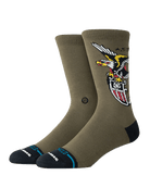 Stance Socks ARPA The Eagle Crew - Military Green - Switch Skate & Snow