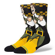 Stance Socks Elf Smilings My Favourite - Black - Switch Skate & Snow