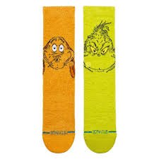 Stance Socks FTPA Grinch And Max - Green - Switch Skate & Snow