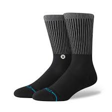 Stance Socks Icon Pop Crew - Black - Switch Skate & Snow