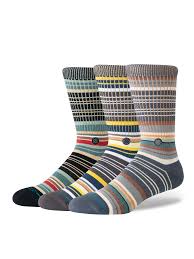 Stance Socks Jorongo 3 Pack - Multi - Switch Skate & Snow