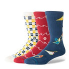 Stance Socks Regatta 3 Pack - Multi - Switch Skate & Snow