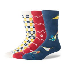 Stance Socks Regatta 3 Pack - Multi - Switch Skate & Snow
