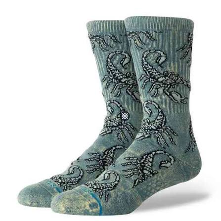 Stance Socks Scorpio Crew - Atlantic - Switch Skate & Snow