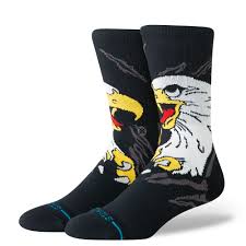 Stance Socks Screamin Eagle - Black - Switch Skate & Snow