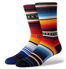 Stance Socks STP Curren Street Crew - Red - Switch Skate & Snow