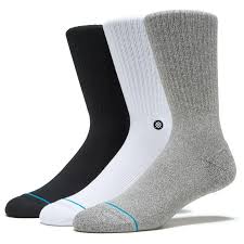 Stance Socks STP Icon 3 Pack - Multi - Switch Skate & Snow