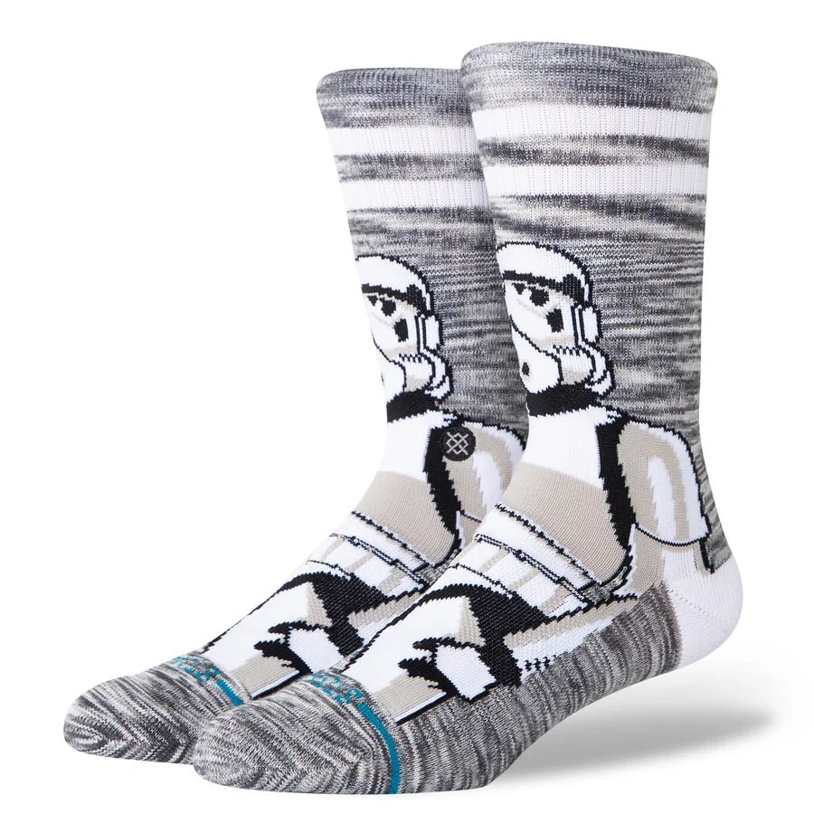 Stance Socks STP LUFM The Storm Trooper Crew - White - Switch Skate & Snow