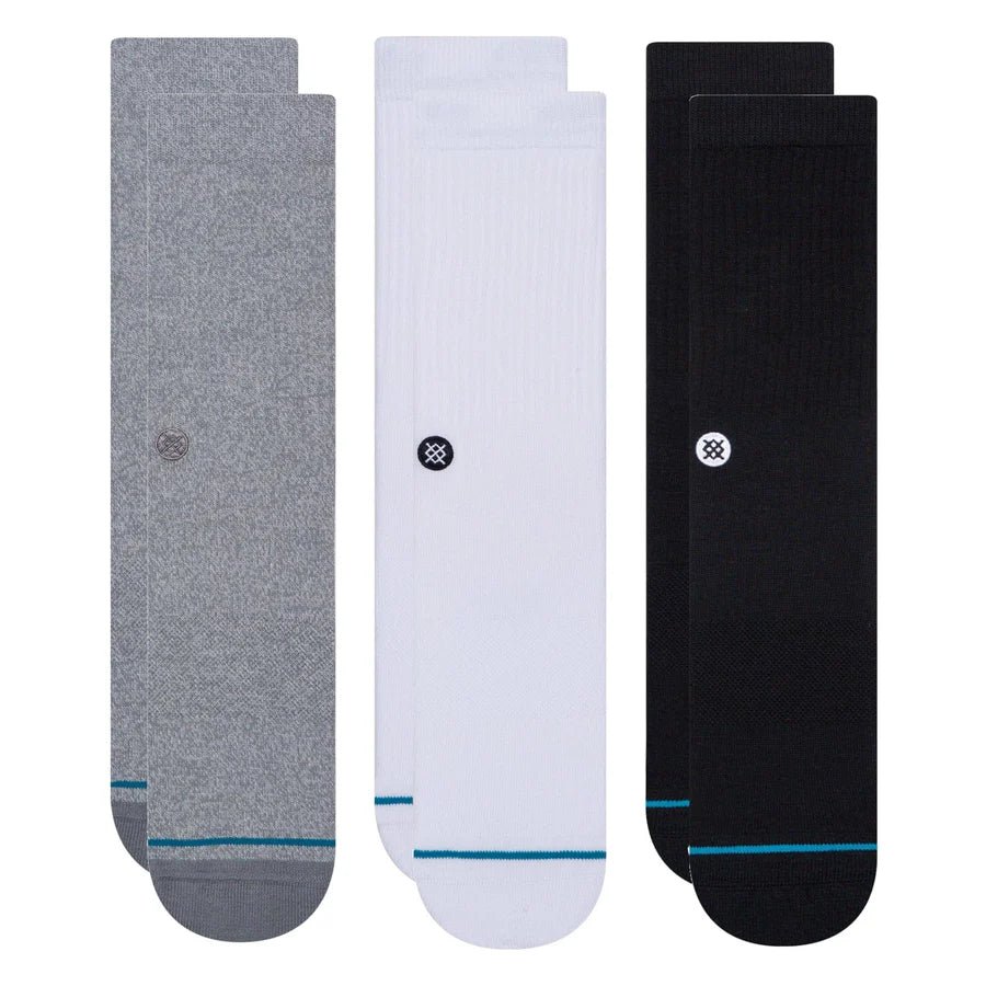 Stance STP Icon Socks 3 Pack - Multi - Switch Skate & Snow