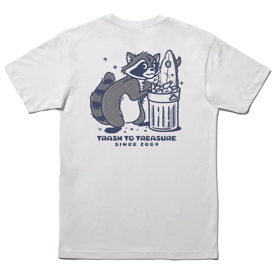 Stance Trash To Treasures T Shirt - White - Switch Skate & Snow