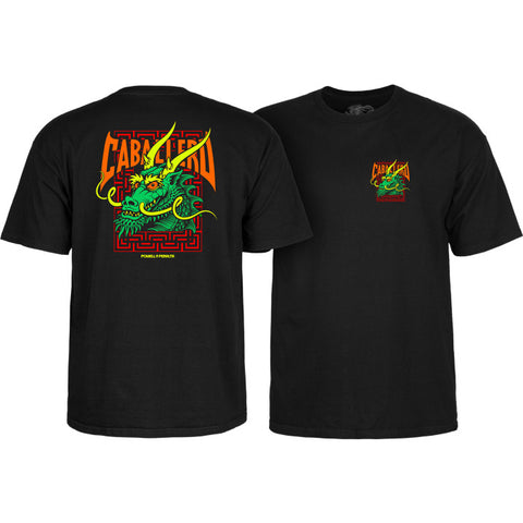 Powel Peralta Cab Street Dragon T-Shirt - Black