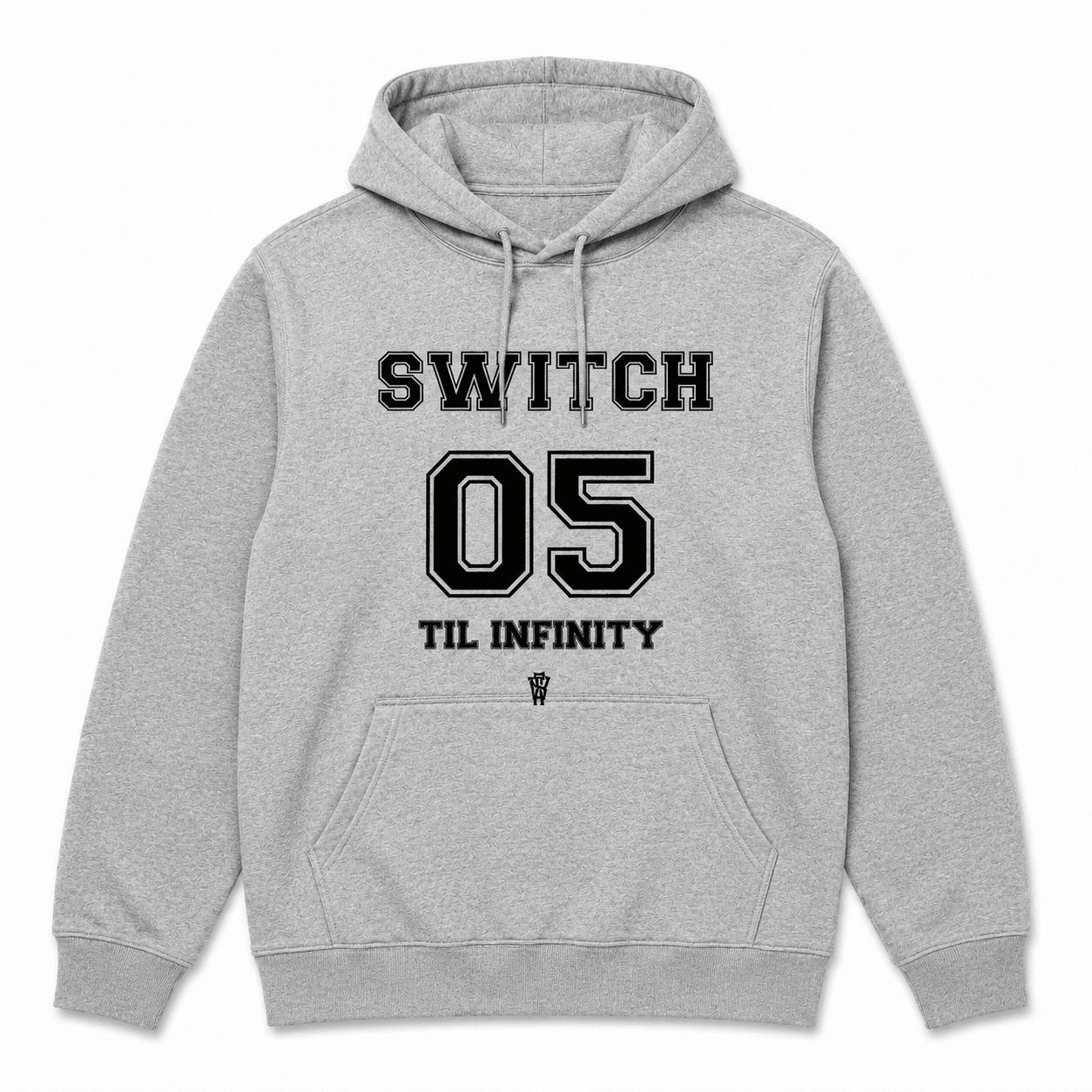 Switch 05 Til Infinity Heavyweight Hoody- Heather Grey - Switch Skate & Snow